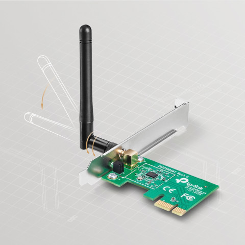 Karta Sieciowa TP-LINK TL-WN781NDv.2 Bezprzewodowa PCI Express, 150Mb/s - Galeria zdjęcie 4
