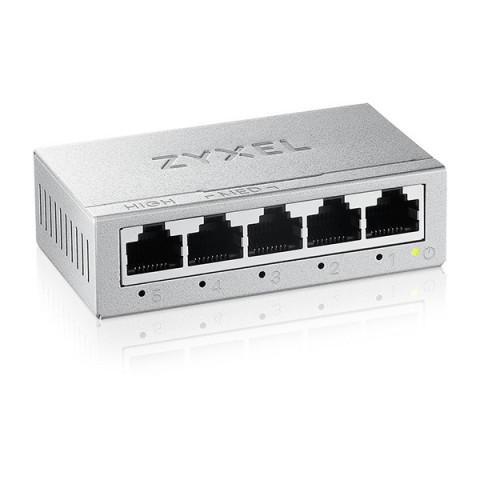 Switch Zyxel GS-105B v5 5p Unmanaged Gigabit - Galeria zdjęcie 2