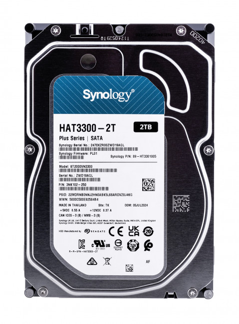 Synology HDD Plus Series (2TB; 3.5"; SATA) - Galeria zdjęcie 4