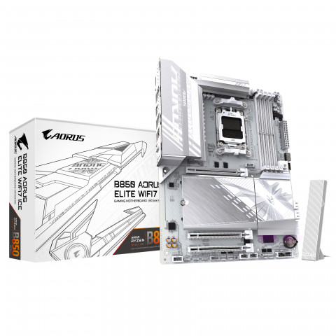 Płyta główna Gigabyte B850 AORUS ELITE WF7 ICE - Galeria zdjęcie 1