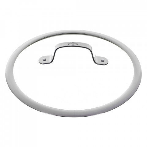 Patelnia BALLARINI Alba głęboka z 2 uchwytami tytanowa 24 cm ALBG3ED.24D - Galeria zdjęcie 3