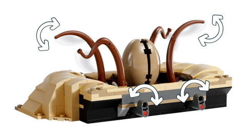 LEGO Star Wars 75396 Pustynna barka i jama sarlacca - Galeria zdjęcie 6