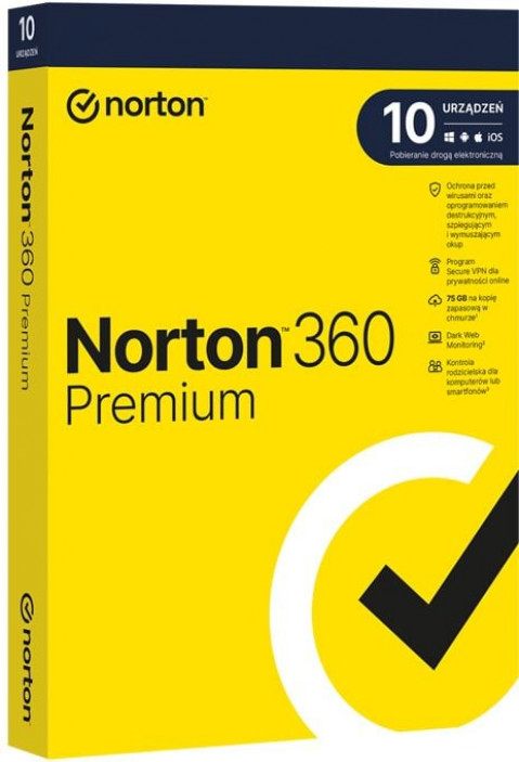 Norton 360 Premium 10D/36M ESD - Galeria zdjęcie 1