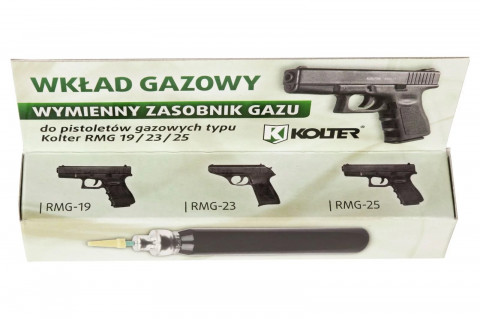 Wkład z gazem OC do pistoletów RMG - Galeria zdjęcie 3