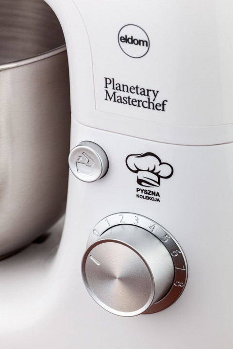 Robot planetarny Eldom WRK1200 CHEFS, 800W, 8 biegów + Misa - Galeria zdjęcie 9