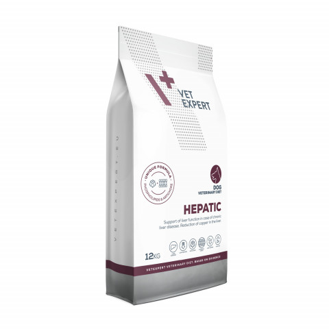 VET EXPERT Veterinary Diet Hepatic Dog - sucha karma dla psa - 12kg - Galeria zdjęcie 3