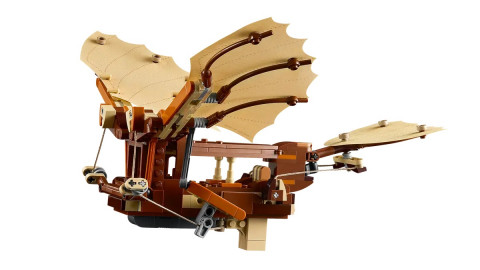 LEGO ICONS 10363 Maszyna latająca Leonarda da Vinci - Galeria zdjęcie 4