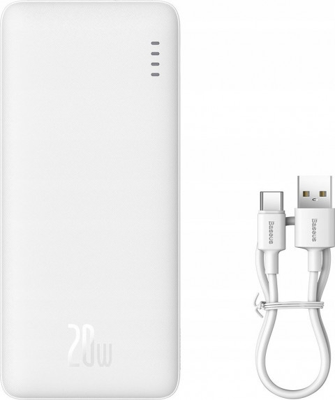 BASEUS POWERBANK AIRPOW 10000MAH 20W (BIAŁY) - Galeria zdjęcie 1