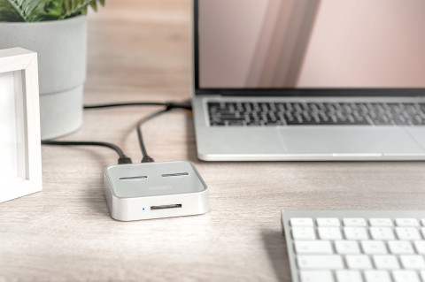 DIGITUS STACJA DOKUJĄCA SSD + CZYTNIK SD DA-71546 - Galeria zdjęcie 2