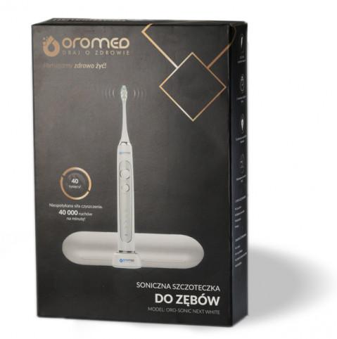 Szczoteczka soniczna OROMED ORO SONIC NEXT WHITE - Galeria zdjęcie 9