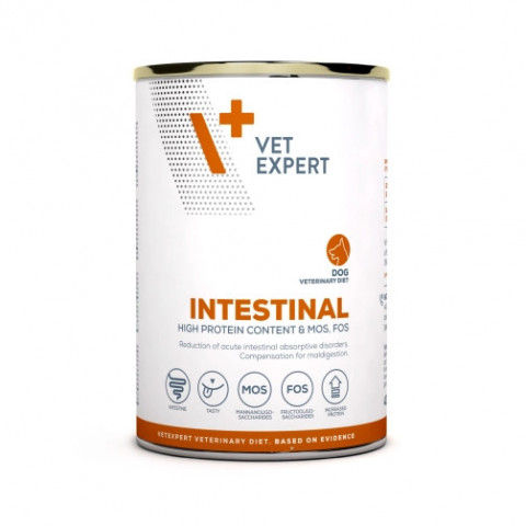 VET EXPERT Veterinary Diet Intestinal Dog - mokra karma dla psa - 400g - Galeria zdjęcie 2