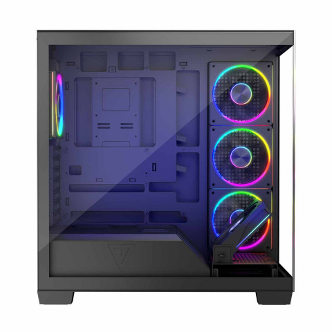 MODECOM OBUDOWA VOLCANO STELLAR ARGB MIDI 5F BLACK - Galeria zdjęcie 14