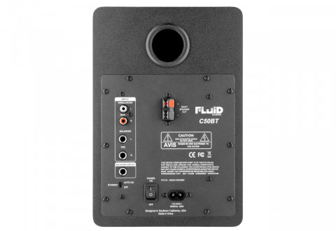 Fluid Audio C50BT - Aktywny 5-calowy dwudrożny monitor referencyjny studyjny z Bluetooth (para) - Galeria zdjęcie 4