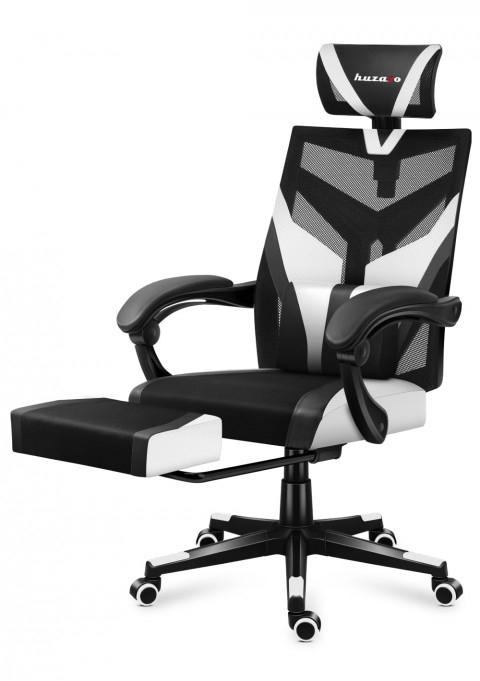 Fotel gamingowy Huzaro Combat 5.0 White - Galeria zdjęcie 4