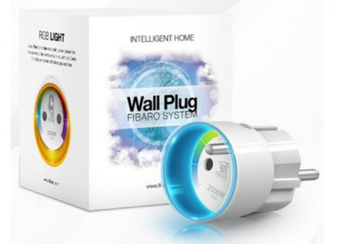 FIBARO Wall Plug wtyczka do gniazdka Z-Wave FGWPE-102 ZW5 - Galeria zdjęcie 1