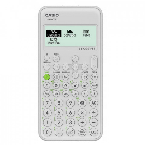 CASIO KALKULATOR NAUKOWY BIUROWY FX-350CW BOX SZARY - Galeria zdjęcie 1