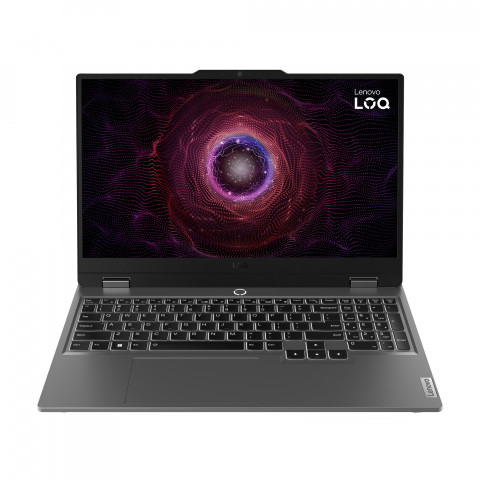 Lenovo LOQ 15ARP9 Ryzen 5 7235HS 15.6" FHD IPS 300nits AG 144Hz 16GB DDR5 4800 SSD512 GeForce RTX 3050 6GB Win11 Luna Grey - Galeria zdjęcie 1