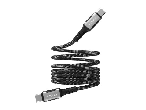 Kabel magnetyczny Havit Typ C-Typ C CB6297 czarny - Galeria zdjęcie 2