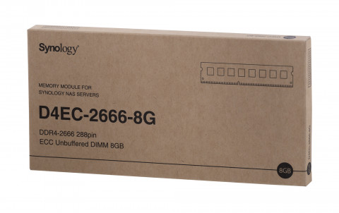 Synology 8GB DDR4 ECC Unbuffered DIMM (SA3400D, SA3200D, UC3400, UC3200, RS3621xs+, RS3621RPxs, RS2821RP+, RS2421RP+, RS2421+, RS1619xs+, RS3618xs) D4EC-2666-8G - Galeria zdjęcie 5