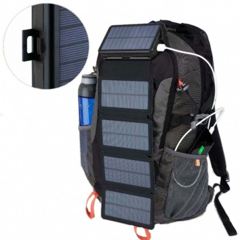 POWERNEED ŁADOWARKA SOLARNA CZARNA ES20000B - Galeria zdjęcie 4
