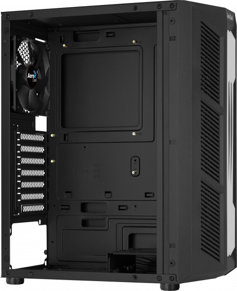 OBUDOWA AEROCOOL PGS PRIME-G-BK-v1 RGB czarna - Galeria zdjęcie 12