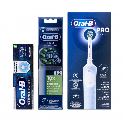 Oral-B Vitality Pro + Pasta + 2 końcówki - Galeria zdjęcie 7