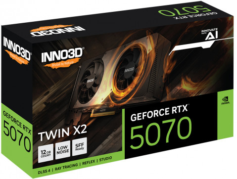 Karta graficzna INNO3D GeForce RTX 5070 Twin X2 - Galeria zdjęcie 2
