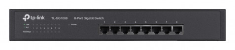 TP-Link TL-SG1008 Switch Rack 8x10/100/1000Mbps - Galeria zdjęcie 2