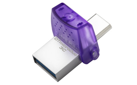 KINGSTON FLASH 256GB USB3.2 DataTraveler microDuo3C - Galeria zdjęcie 2