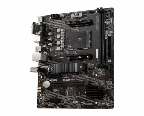 Płyta główna MSI A520M PRO AM4 2DDR4 - Galeria zdjęcie 2