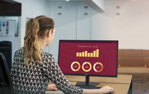 MONITOR DELL LED 27" E2725H - Galeria zdjęcie 9