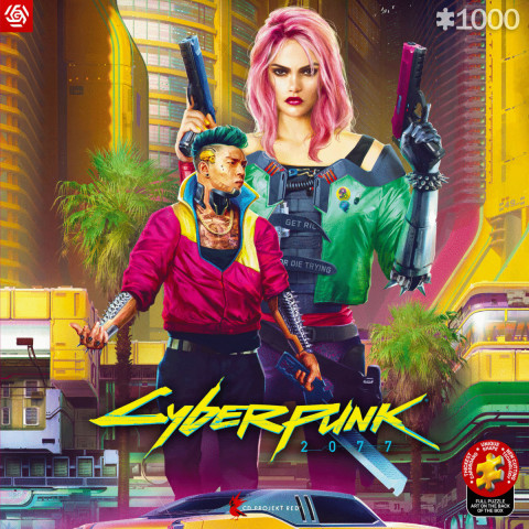 Good Loot Gaming Puzzle: Cyberpunk 2077 Kitsch Style 1000 elementów - Galeria zdjęcie 2