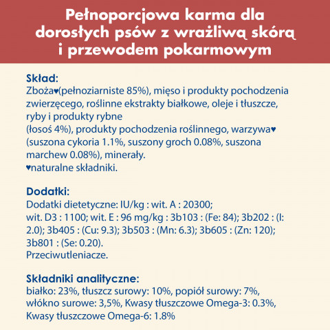 PURINA DOG CHOW Adult Sensitive z łososiem - sucha karma dla psa - 14 kg - Galeria zdjęcie 7