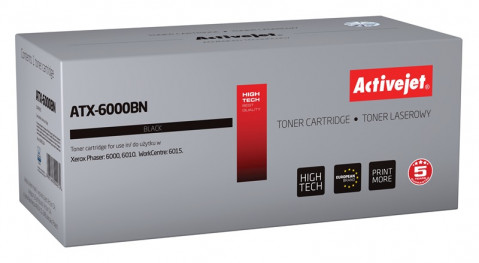 Activejet ATX-6000BN Toner do drukarki Xerox, Zamiennik Xerox 106R01634; Supreme; 2000 stron; czarny. - Galeria zdjęcie 1