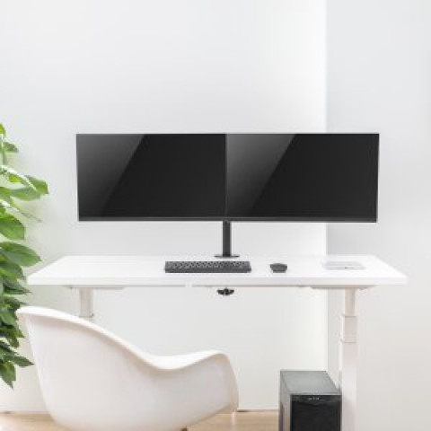 MACLEAN UCHWYT BIURKOWY NA 2 MONITORY LCD MC-884 - Galeria zdjęcie 2