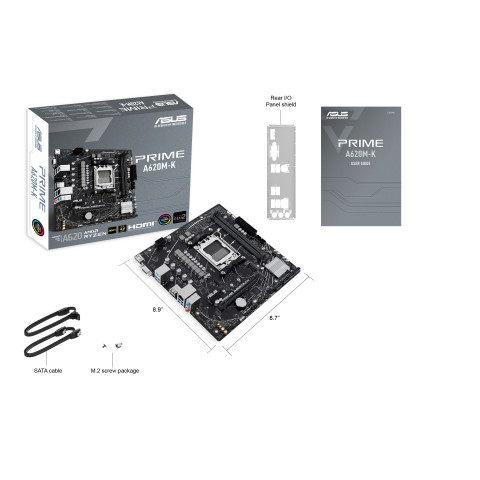 Płyta główna ASUS PRIME A620M-K - Galeria zdjęcie 7