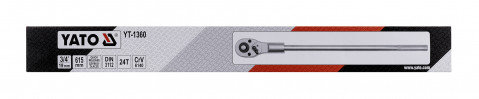 Klucz Grzechotka 3/4" YT-1360 YATO - Galeria zdjęcie 4