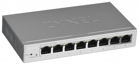 Switch Zyxel GS1200-8 8p Managed Gigabit - Galeria zdjęcie 1