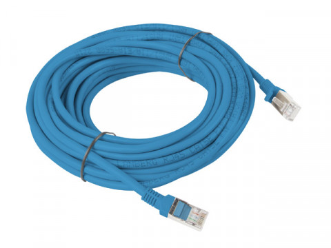 Lanberg patchcord utp kat.5e 10m niebieski pcu5-10cc-1000-b - Galeria zdjęcie 2