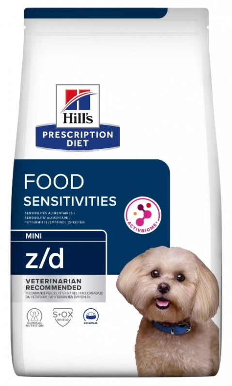 HILL'S Prescription Diet Food Sensitivites Mini z/­d Canine - sucha karma dla psa - 1 kg - Galeria zdjęcie 1