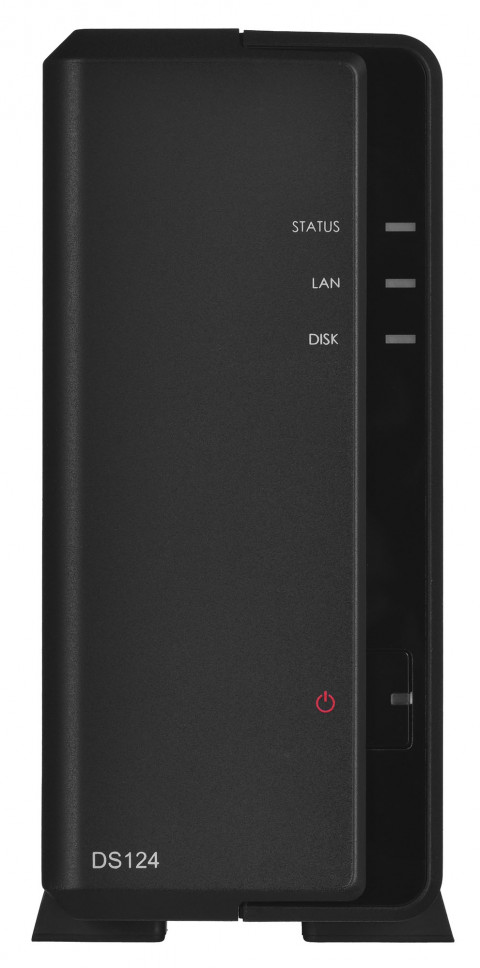 NAS Synology DS124; Tower; 1x (3.5" SATA HDD); Realtek RTD1619B; ,1GB DDR4, 1x 1GbE RJ-45 - Galeria zdjęcie 3
