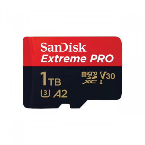 KARTA PAMIĘCI SANDISK EXTREME PRO microSDXC 1TB 200/140 MB/s A2 C10 V30 UHS-I U3 - Galeria zdjęcie 1