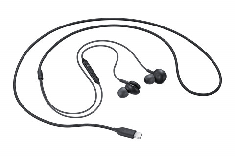 Samsung Słuchawki dokanałowe Stereo Type C, EO-IC100BBEGEU Black - Galeria zdjęcie 7