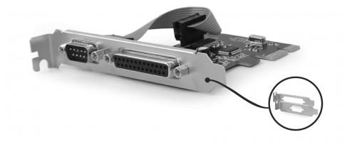 GEMBIRD KONTROLER PORTÓW COM(9PIN)+LPT(25PIN) PCI- - Galeria zdjęcie 2