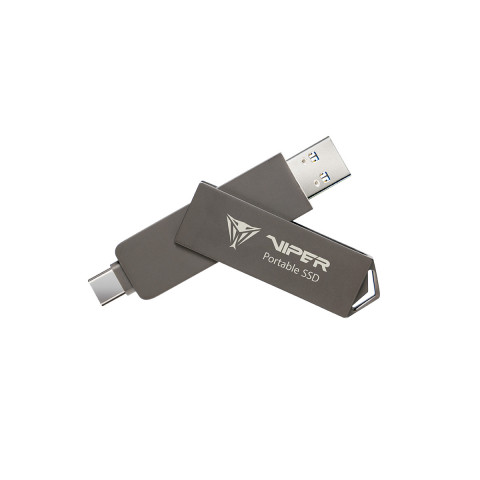 Dysk SSD Patriot PVP30 512GB 1000MB/s USB Duo A+C 3.2 Gen2 Alu - Galeria zdjęcie 4