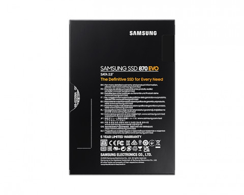 Dysk SSD Samsung 870 EVO 1TB MZ-77E1T0BW SATA - Galeria zdjęcie 4