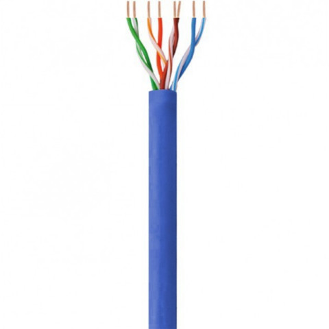 TECHLY KABEL SKRĘTKA KAT 6 UTP DRUT 305M BOX NIEBI - Galeria zdjęcie 2