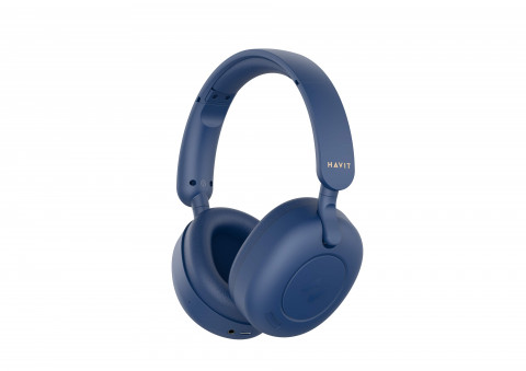 Słuchawki bluetooth Havit H655BT (niebieski) - Galeria zdjęcie 2