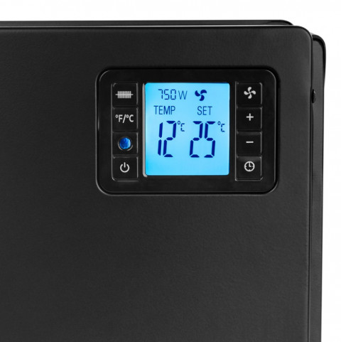 Grzejnik Konwektorowy Noveen CH7100 LCD Smart Black - Galeria zdjęcie 4