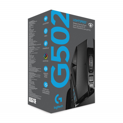 MYSZ GAMINGOWA LOGITECH G502 Lightspeed Black - Galeria zdjęcie 6